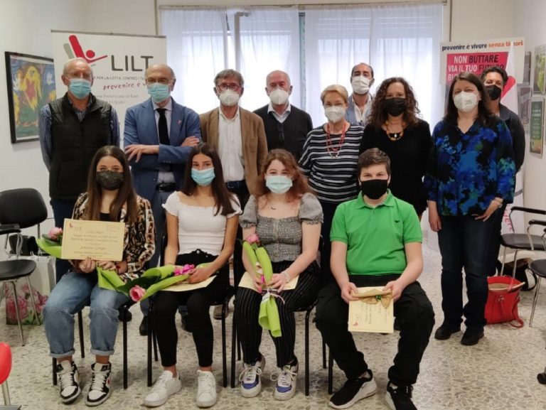 LILT, premiati gli studenti dell’EPN vincitori del concorso contro il tabagismo