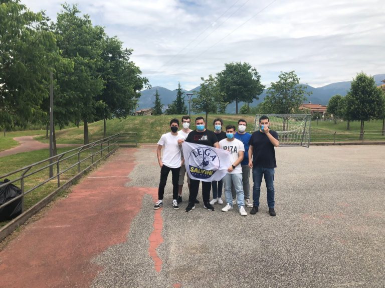 Lega giovani Rieti riqualifica il parco di Chiesa Nuova