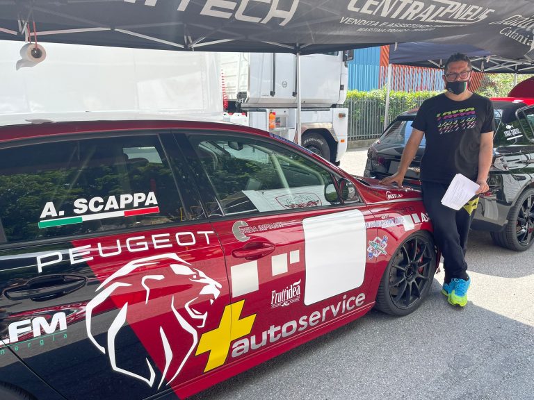 Antonio Scappa ai nastri di partenza del Trofeo Vallecamonica