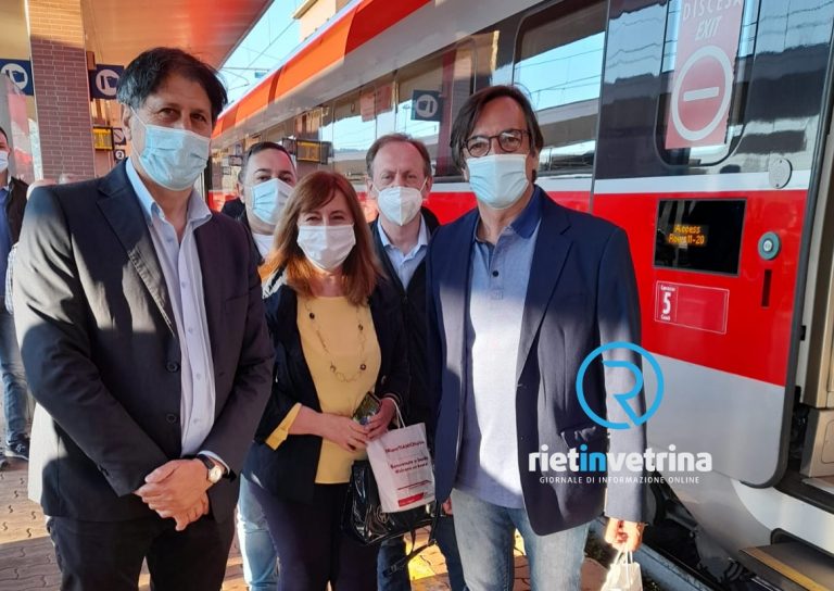 Partito il primo Frecciarossa da Orte. Un domino di benefici anche per il Reatino