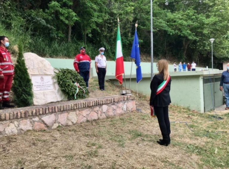 Fara Sabina, a Talocci targa commemorativa ai caduti nel 75° anniversario della Repubblica Italiana 