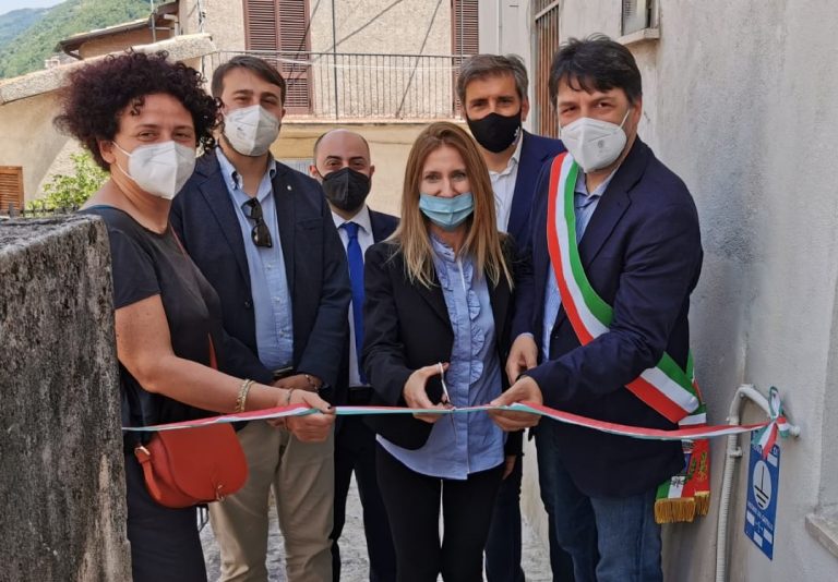 Inaugurato a Paganico Sabino l’ATM Postamat per il prelievo automatico di contanti