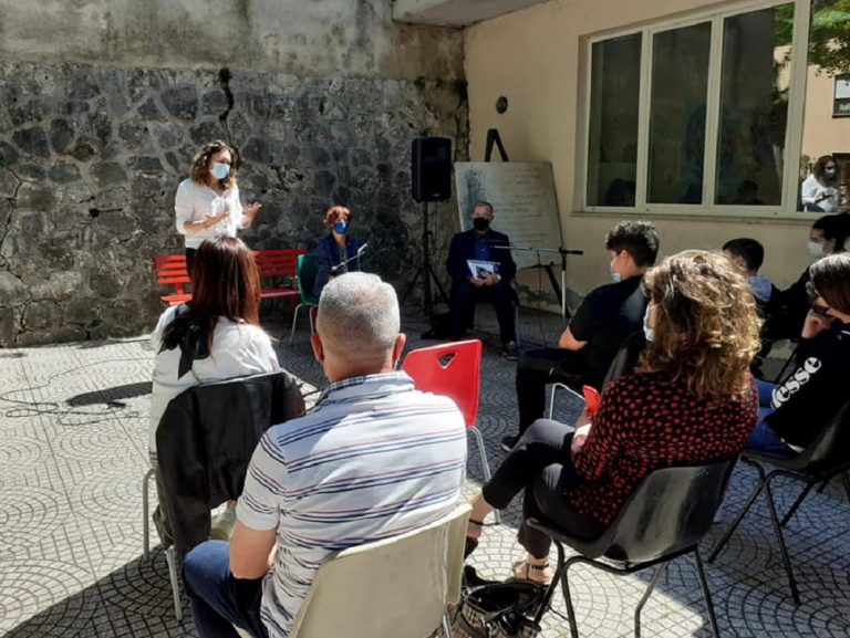 Il Generale dei Carabinieri Angiolo Pellegrini ospite della scuola media Florido di Poggio Nativo