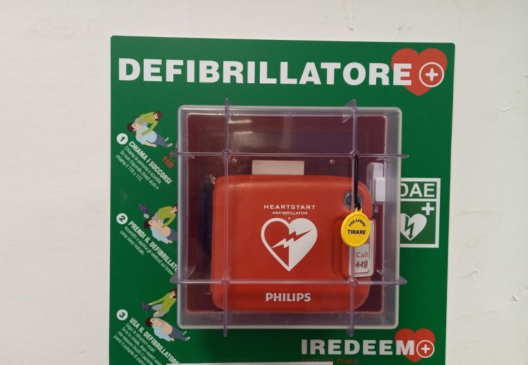 Venerdi 25 giugno alla Coop I Cubi di Villa Reatina inaugurazione defibrillatore