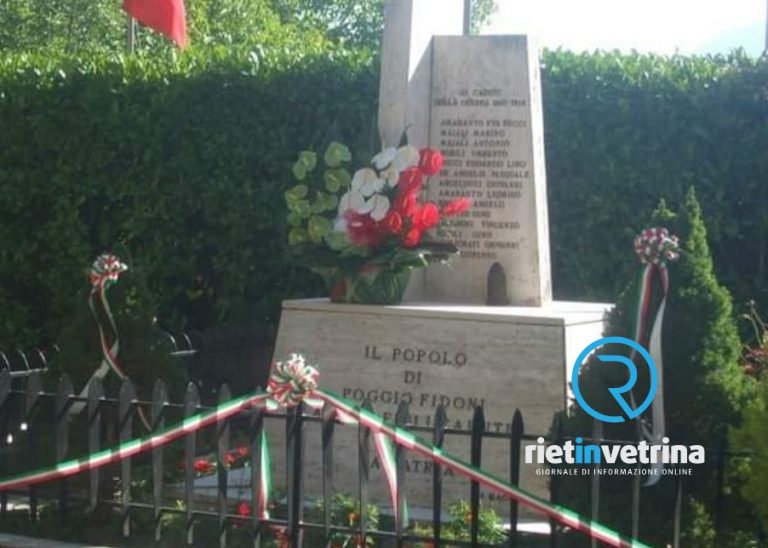 11 giugno 1944 – 2021, la comunità di Poggio Fidoni ricorda le vittime dell’eccidio nazista