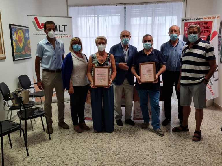Riapre la sede LILT di Rieti. Consegnati attestati ai soci ed iniziata collaborazione con “Cicolano insieme per ricominciare”