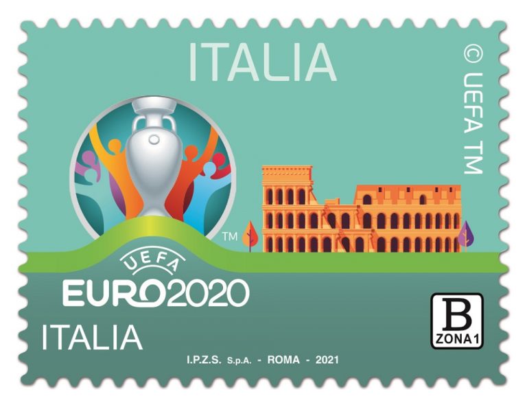 Emesso francobollo dedicato al Campionato Europeo UEFA 2020