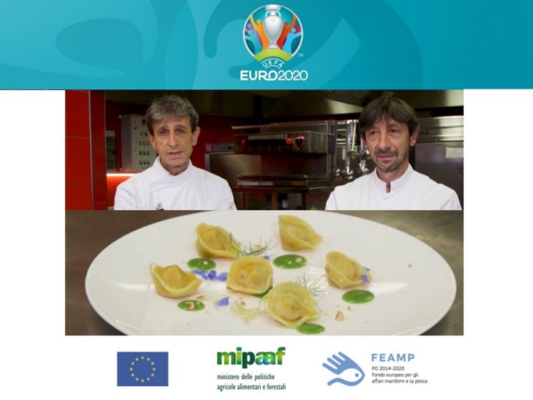 Europei 2020, i fratelli Serva cucinano alla Cena di Gala di Casa Azzurri