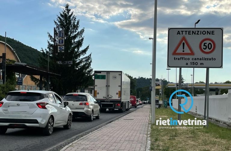 Svincoli ANAS, chiusura tratto via Salaria per L’Aquila fino a venerdì 11 novembre