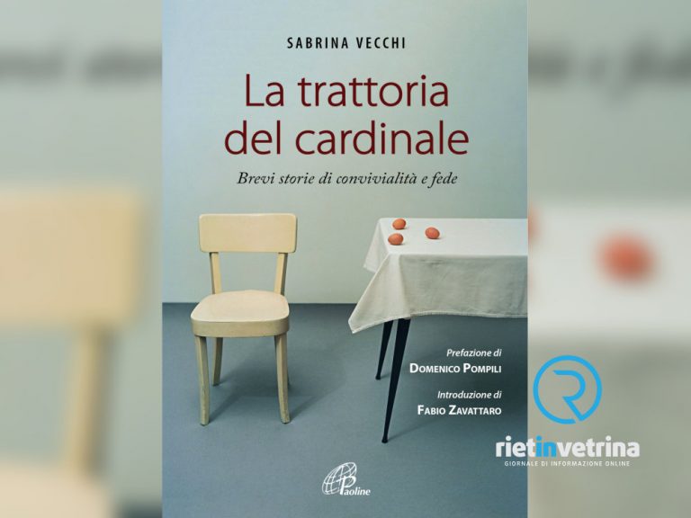 Domenica 20 giugno a Rieti presentazione del libro “La trattoria del cardinale” di Sabrina Vecchi