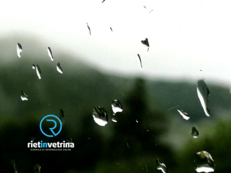 Allerta meteo: temporali e venti di burrasca sul Reatino