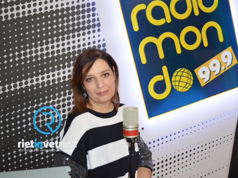 “A tu per tu”, martedi 15 giugno Sabrina Vecchi ospite di Rietinvetrina e Radiomondo