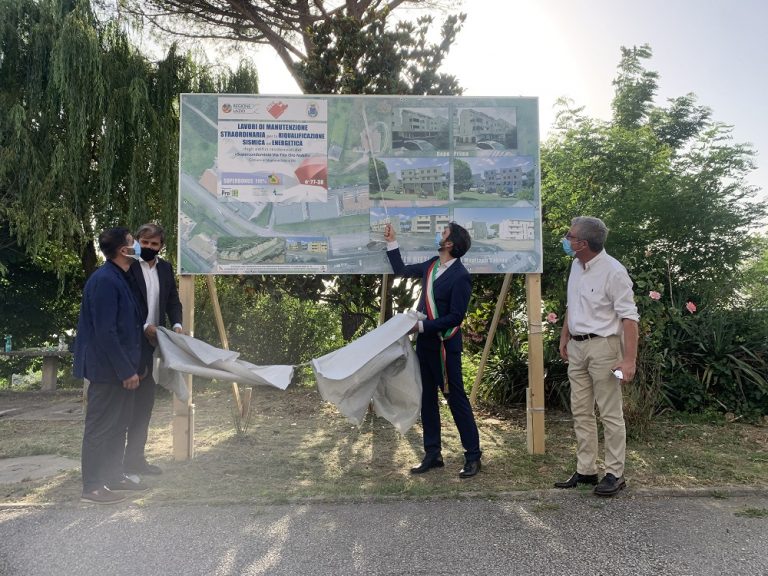 Ater Rieti, inaugurato a Magliano Sabina il primo cantiere Superbonus 110