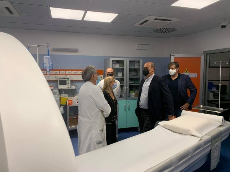 Nuova strumentazione al de Lellis, Refrigeri: dalla Regione grande attenzione per la sanità reatina