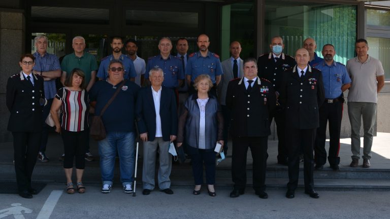 I Carabinieri ricordano insieme ai familiari Raffaello Maistrello