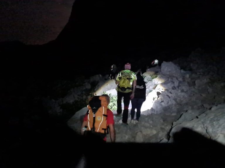 Terminillo, una donna infortunata ed un gruppo di amici dispersi. Recuperati dal CNSAS