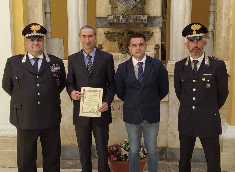 Carabinieri Cittaducale, il Brigadiere Capo Qualifica Speciale Stefano Bifarini lascia il servizio