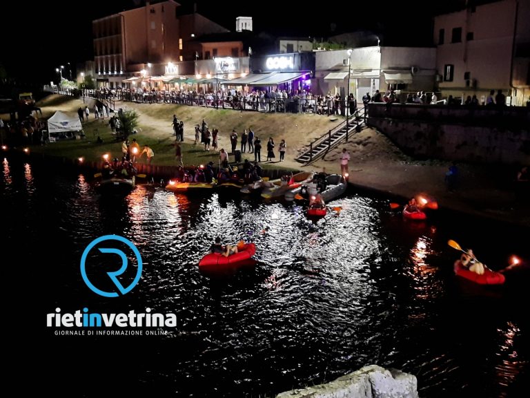 VIDEO – La fiaccolata sul Velino emoziona Rieti
