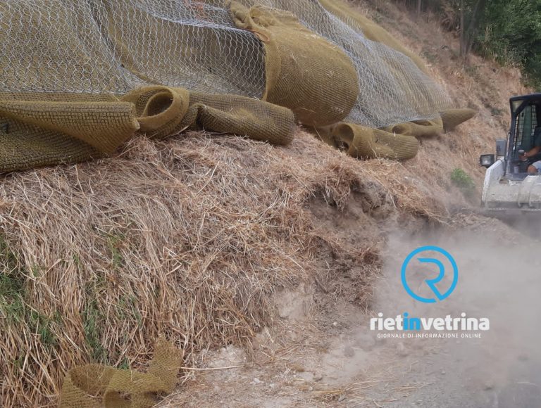 Iniziati i lavori di ripristino della SP 45D a Montopoli in Sabina