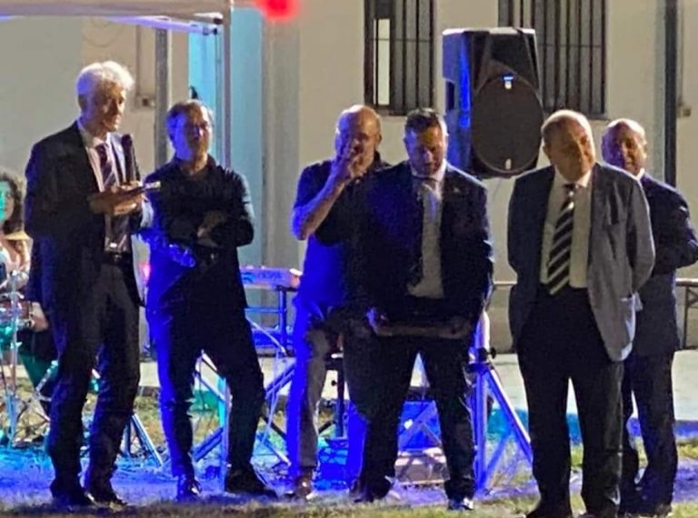 Il sindaco Cicchetti alla Festa degli Arieti