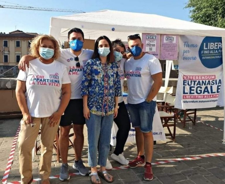 Eutanasia Legale, a Rieti nell’ultimo week end raccolte oltre trecento nuove firme