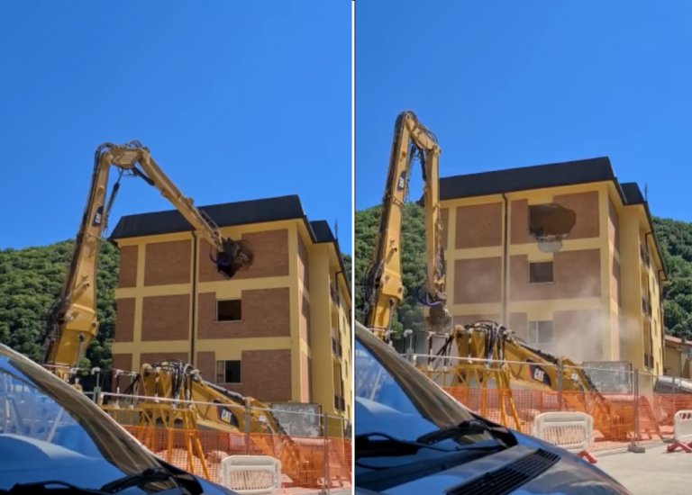 Ad Antrodoco inizia la ricostruzione post sisma delle zone danneggiate