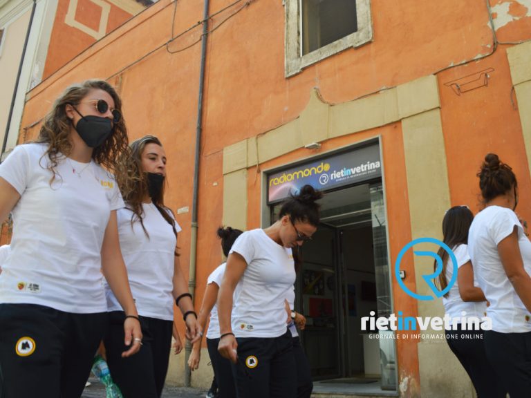 Le calciatrici dell’AS Roma accolte da Rieti per la preparazione estiva – LE FOTO