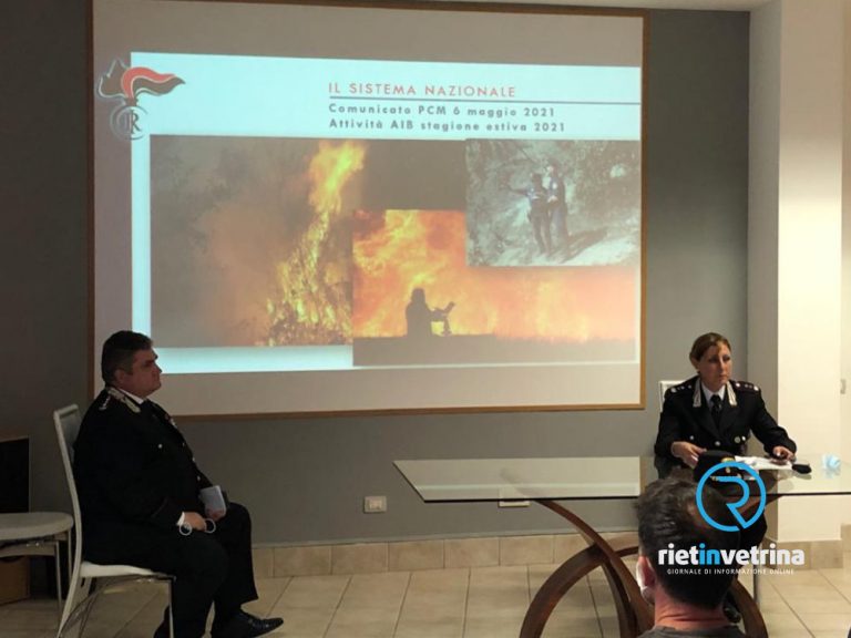 Incendi boschivi nel reatino, l’attività di contrasto e prevenzione dei Carabinieri