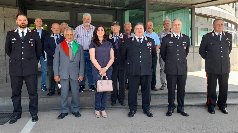 I Carabinieri di Rieti ricevono l’Associazione Combattenti e Reduci di Selci
