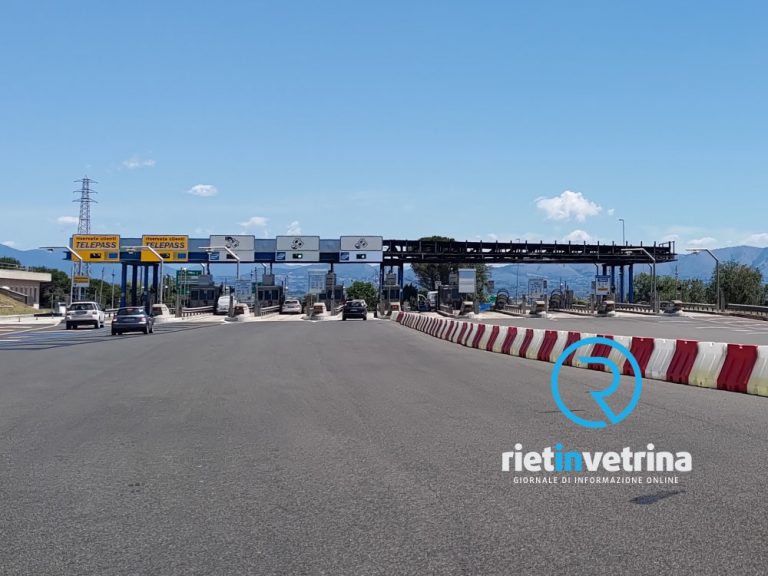 Diramazione Roma Nord, chiusure notturne a Fiano Romano e area di servizio Feronia Est