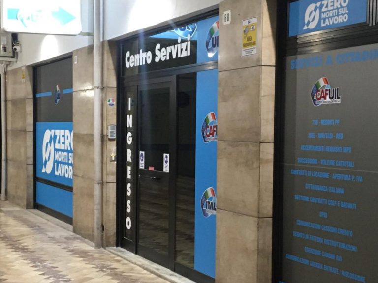 Uil Rieti, inaugurazione centro servizi di viale Matteucci 68
