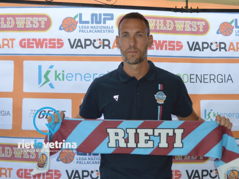 NPC Rieti, coach Ceccarelli prolunga fino al 2024