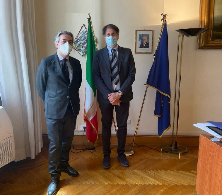 Nobili incontra l’On. Battistoni. Ristori dopo l’alluvione nella Piana e sovrannumero di cinghiali gli argomenti trattati