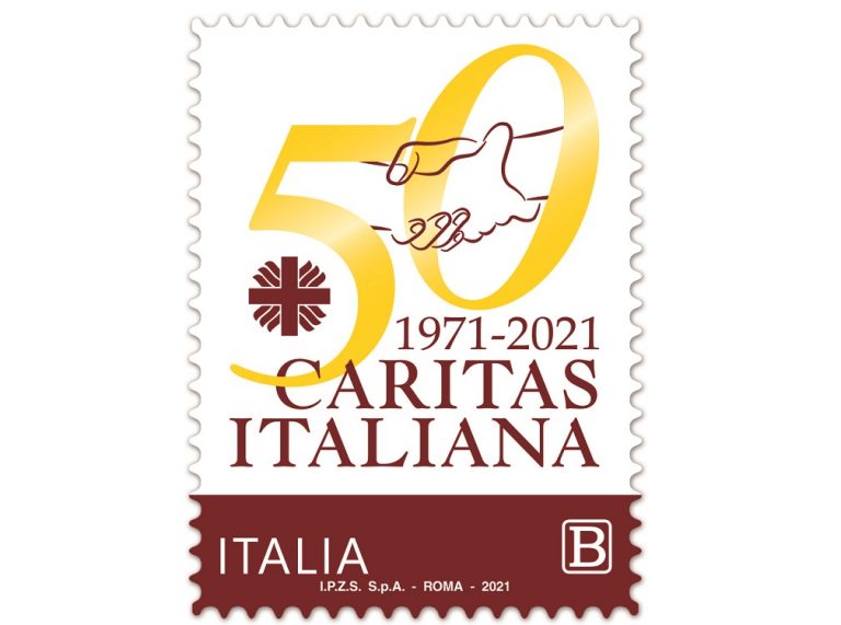 Emesso francobollo dedicato alla Caritas Italiana nel 50° della fondazione