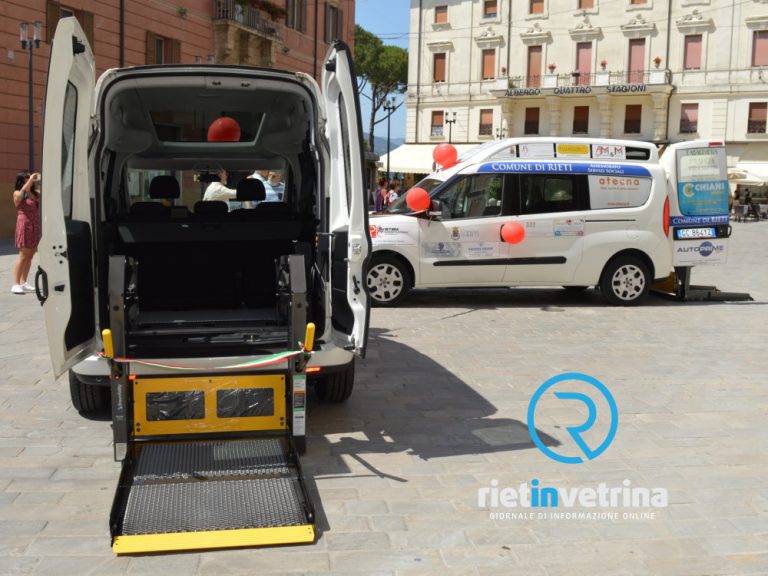 Rieti, presentazione Report Trasporto Sociale