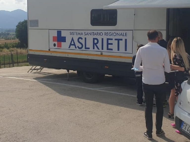 Vaccinazioni anti Covid, nel Reatino raggiunte le 200.000 somministrazioni