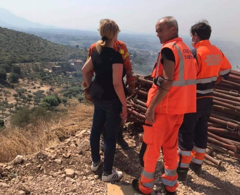 Incendi Fara Sabina, Cuneo: “Grazie a chi è intervenuto per salvare il nostro territorio. Siamo una grande comunità”
