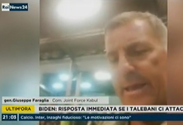 VIDEO – Su RAI News 24 il Generale reatino Giuseppe Faraglia di stanza a Kabul