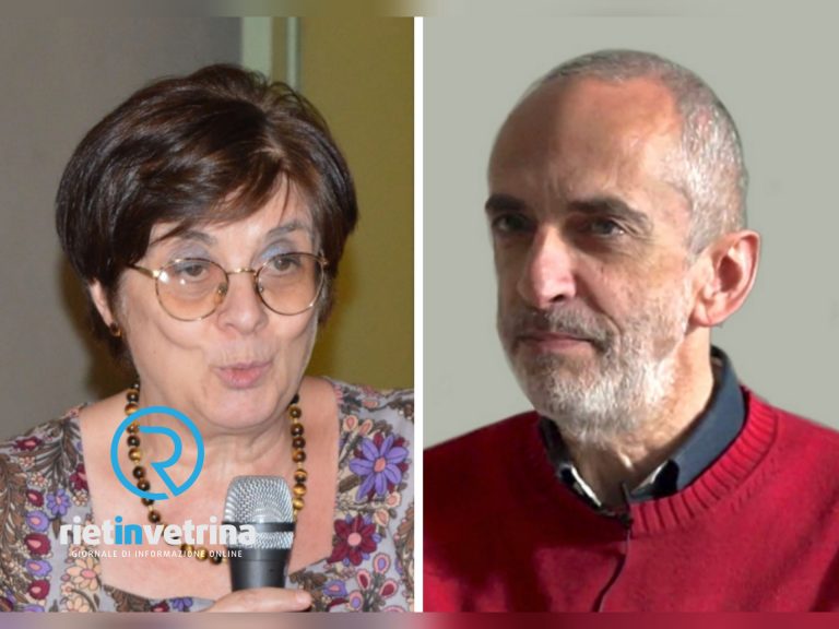 Fara Sabina saluta la preside Ileana Tozzi e dà il benvenuto a Giovanni Luca Barbonetti