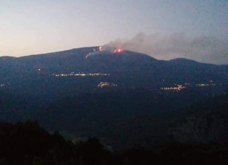 Incendio Serra di Fiamignano, Calisse: “Danno enorme”