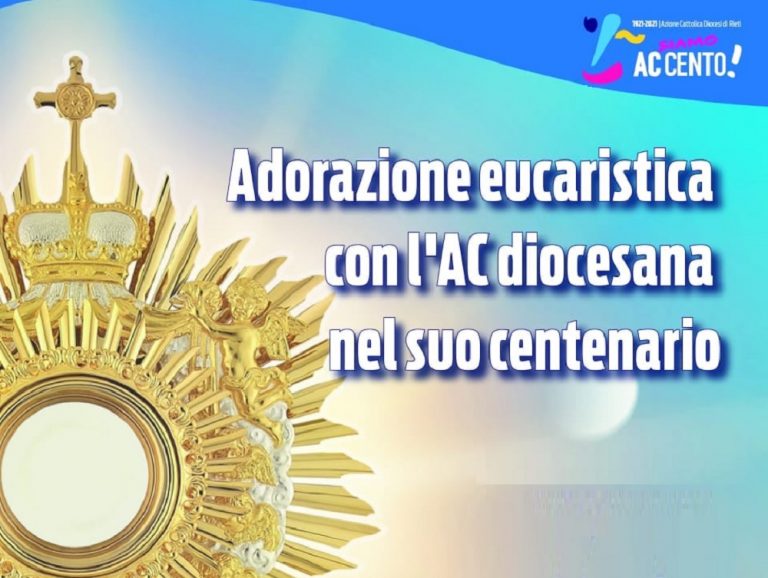 A Capradosso Adorazione Eucaristica nel centenario dell’AC reatina