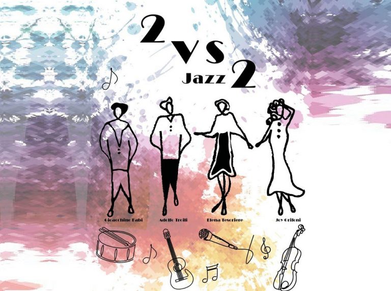 Stasera 21 agosto il quartetto “2vs2 Jazz” ad “Agosto music on the road” in via Garibaldi