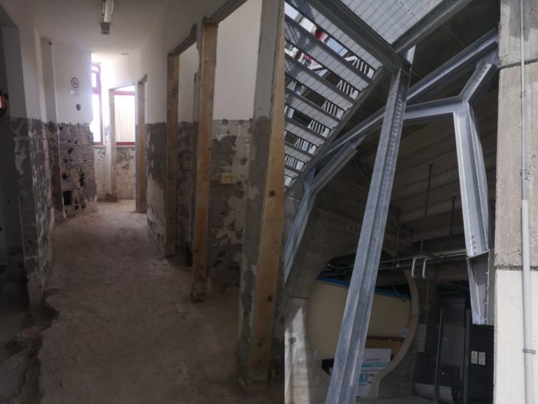 Calisse sul PalaSojourner: I lavori proseguono spediti. Sarà a disposizione della Npc e del Real
