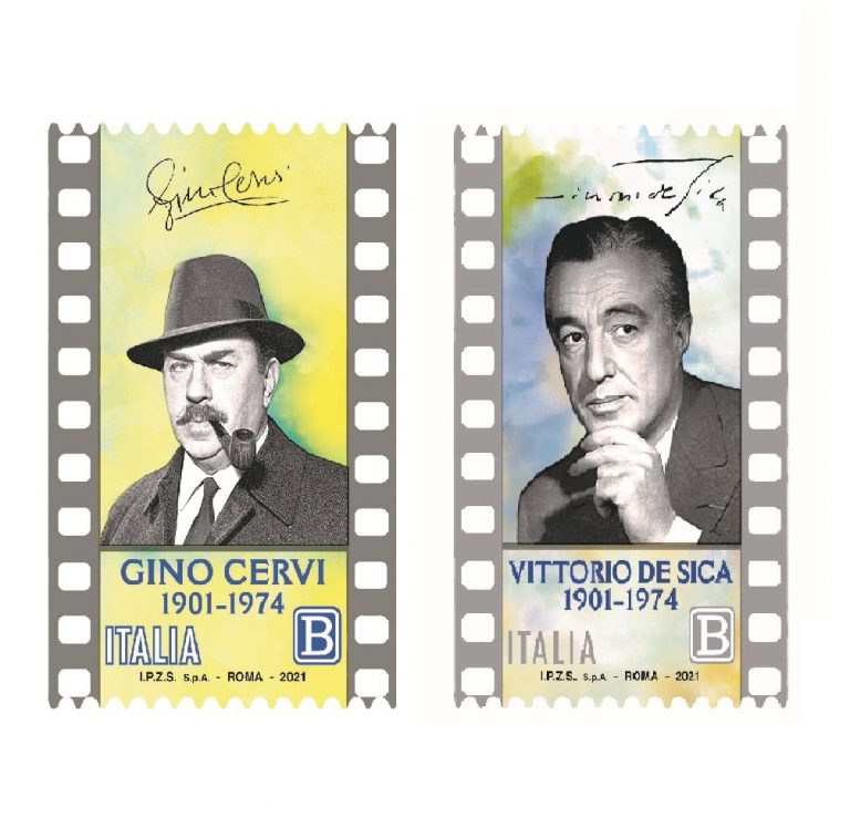 Emissione francobolli dedicati a Gino Cervi e Vittorio De Sica