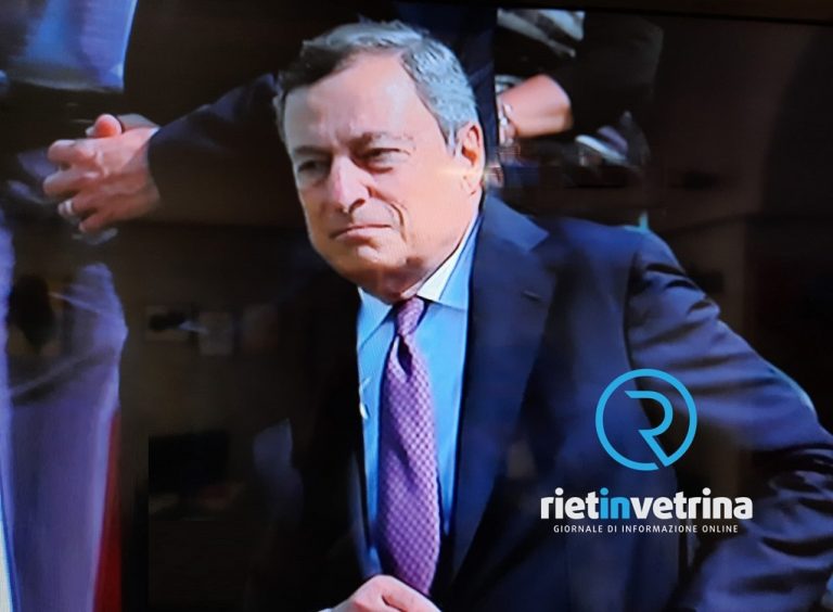 Il premier Mario Draghi ad Amatrice. Incontrerà delegazione famiglie delle vittime