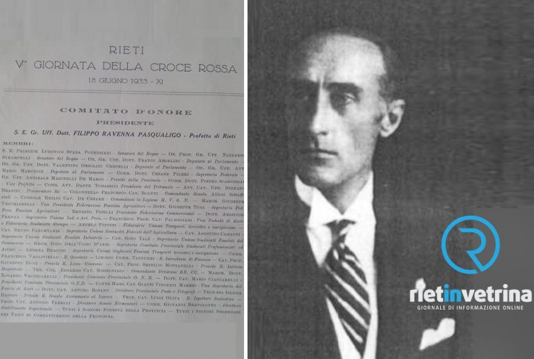 La Croce Rossa di Rieti commemora Potenziani: “Fu sempre vicino alla nostra attività”
