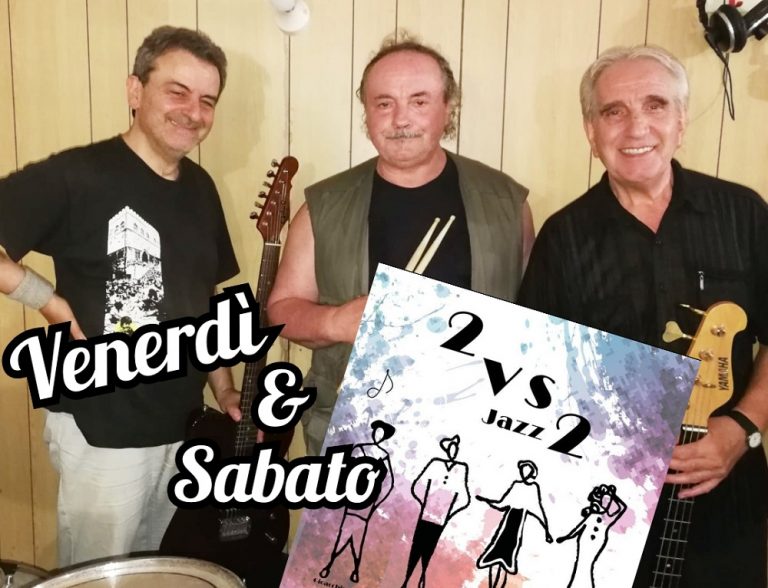 “Agosto music on the road”, venerdi ospite B.A.G. Trio  e sabato 2vs2 Jazz