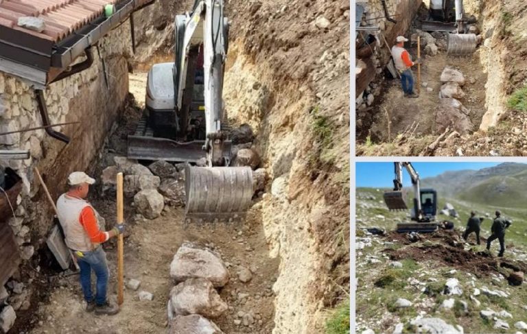 Iniziati a Borgorose i lavori per realizzare un sistema di rifugi e fontanili zootecnici
