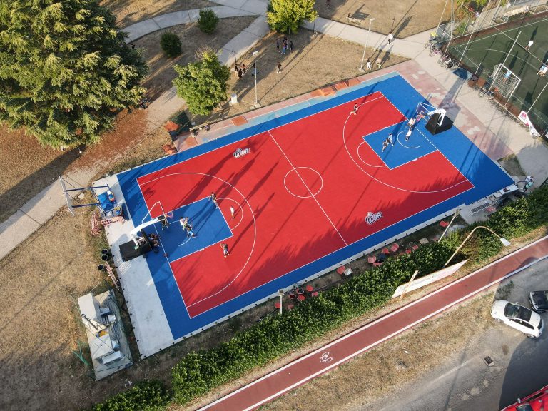 Nasce la “Willie Arena”, completato il nuovo campo da basket presso il parco Il Coriandolo