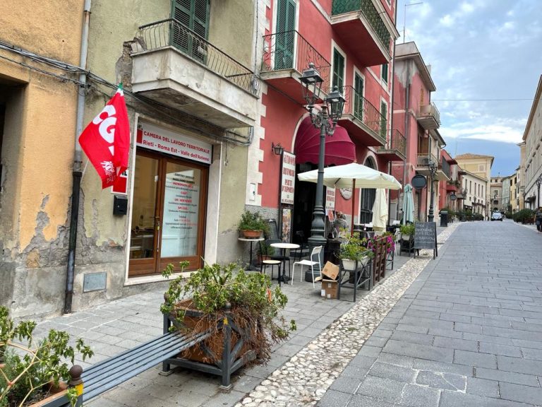 La CGIL inaugura la rinnovata sede di Magliano Sabina